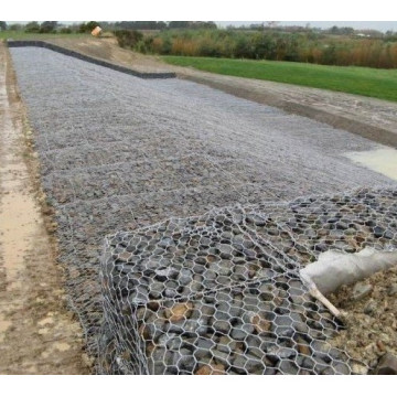 Heiß getaucht / PVC beschichtet Galvanisiert Gabion Box